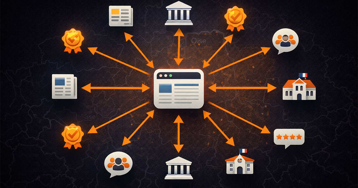 Les 10 sources de backlinks gratuits pour un artisan dans l'Oise